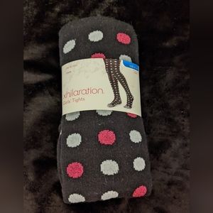 Xhiliration Spotted Girls Tights- 12/14